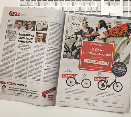 Geero Inserat Kleine Zeitung